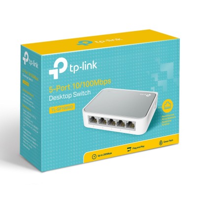 TP-LINK Desktop Switch TL-SF1005D, 5-port 10/100M, Ver. 13.0 TP-LINK Desktop Switch TL-SF1005D, 5-port 10/100M, Ver. 13.0