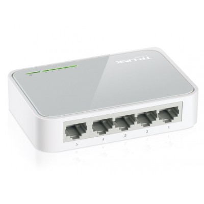 TP-LINK Desktop Switch TL-SF1005D, 5-port 10/100M, Ver. 13.0 TP-LINK Desktop Switch TL-SF1005D, 5-port 10/100M, Ver. 13.0