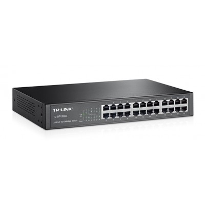 TP-LINK Desktop Switch TL-TL-SF1024D, 10/100Mbps, 24 Θύρες, Ver. 3.0 TP-LINK Desktop Switch TL-TL-SF1024D, 10/100Mbps, 24 Θύρες, Ver. 3.0