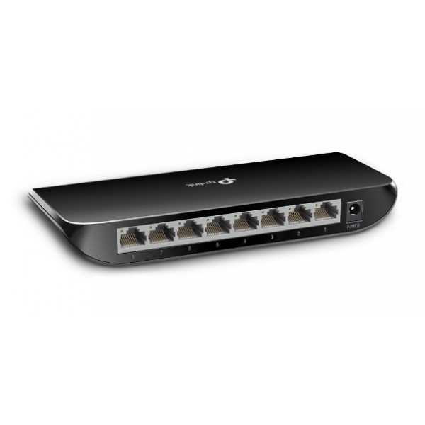 TP-LINK Desktop Switch TL-SG1008D, 8-port 10/100/1000Mbps, Ver. 8.0 TP-LINK Desktop Switch TL-SG1008D, 8-port 10/100/1000Mbps, Ver. 8.0