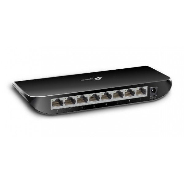 TP-LINK Desktop Switch TL-SG1008D, 8-port 10/100/1000Mbps, Ver. 8.0