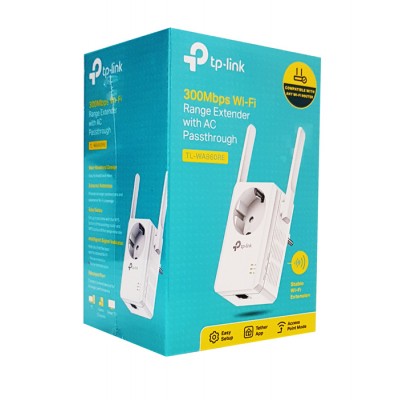 TP-LINK Range Extender TL-WA860RE, Passthrough, 300Mbps, Ver. 5.0 TP-LINK Range Extender TL-WA860RE, Passthrough, 300Mbps, Ver. 5.0