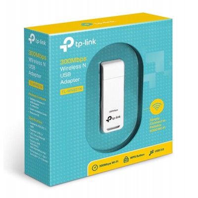 TP-LINK Ασύρματο USB Adapter TL-WN821N, 300Mbps, Ver. 6.0 TP-LINK Ασύρματο USB Adapter TL-WN821N, 300Mbps, Ver. 6.0