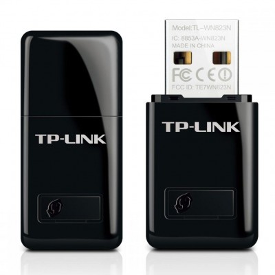 TP-LINK 300Mbps Mini Ασύρματο N USB Adapter TL-WN823N Ver: 3.0 TP-LINK 300Mbps Mini Ασύρματο N USB Adapter TL-WN823N Ver: 3.0