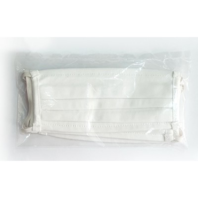 Μάσκα προστασίας βαμβακερή TMV-0033, επαναχρησιμοποιούμενη, λευκή, 3τμχ Μάσκα προστασίας βαμβακερή TMV-0033, επαναχρησιμοποιούμενη, λευκή, 3τμχ