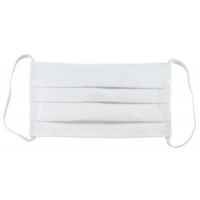 Μάσκα προστασίας βαμβακερή TMV-0033, επαναχρησιμοποιούμενη, λευκή, 3τμχ Μάσκα προστασίας βαμβακερή TMV-0033, επαναχρησιμοποιούμενη, λευκή, 3τμχ