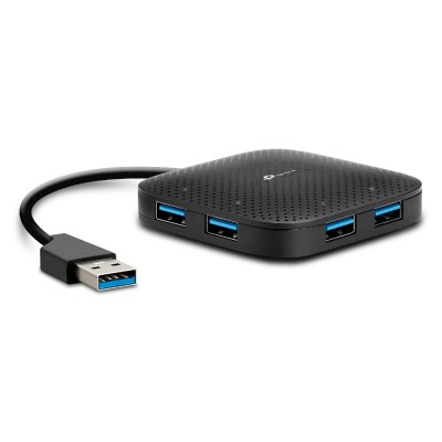 TP-LINK USB hub UH400 USB 3.0, 4x USB 3.0, Ver. 3.0, μαύρο TP-LINK USB hub UH400 USB 3.0, 4x USB 3.0, Ver. 3.0, μαύρο