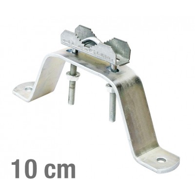 VIKAR Βάση τοίχου 21002 για στήριξη ιστού, ατσάλινη, 10cm VIKAR Βάση τοίχου 21002 για στήριξη ιστού, ατσάλινη, 10cm