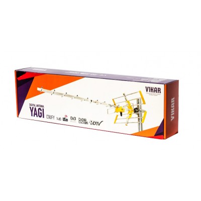 VIKAR εξωτερική κεραία YAGI C9, κατευθυντική, με φίλτρο LTE, 14dB VIKAR εξωτερική κεραία YAGI C9, κατευθυντική, με φίλτρο LTE, 14dB