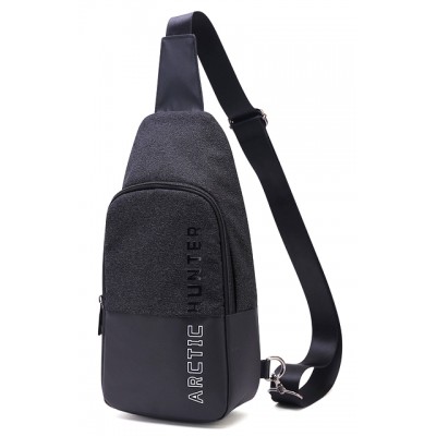 ARCTIC HUNTER τσάντα Crossbody XB0058-BK, αδιάβροχη, μαύρη ARCTIC HUNTER τσάντα Crossbody XB0058-BK, αδιάβροχη, μαύρη