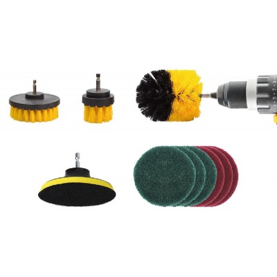 AMIO σετ βούρτσες καθαρισμού για δράπανο 02593, σε διάφορα μεγέθη, 10τμχ AMIO σετ βούρτσες καθαρισμού για δράπανο 02593, σε διάφορα μεγέθη, 10τμχ