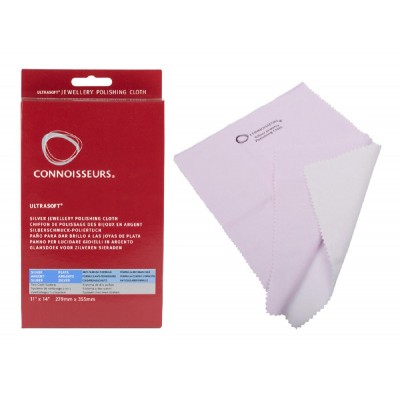 CONNOISSEURS πανάκι γυαλίσματος ασημένιων κοσμημάτων Ultrasoft 279x355mm CONNOISSEURS πανάκι γυαλίσματος ασημένιων κοσμημάτων Ultrasoft 279x355mm