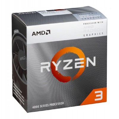 AMD CPU Ryzen 3 4300G, 3.9GHz, 6 Cores, AM4, 6MB, Wraith Stealth cooler AMD CPU Ryzen 3 4300G, 3.9GHz, 6 Cores, AM4, 6MB, Wraith Stealth cooler