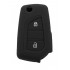 Θήκη κλειδιού για αυτοκίνητα Toyota 1015-02, εύκαμπτη, μαύρη