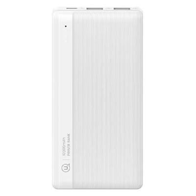 USAMS power bank US-CD205, 2x USB θύρες εξόδου, 10000mAh, 10W, λευκό USAMS power bank US-CD205, 2x USB θύρες εξόδου, 10000mAh, 10W, λευκό