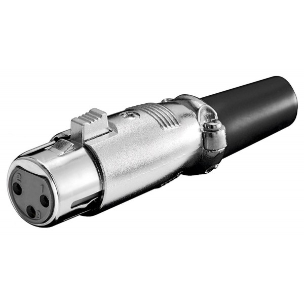 GOOBAY βύσμα μικροφώνου 11223, 3 pin, μεταλλικό, 20τμχ GOOBAY βύσμα μικροφώνου 11223, 3 pin, μεταλλικό, 20τμχ