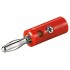 GOOBAY βύσμα μπανάνα plug 11375, αρσενικό 4.5mm, κόκκινο