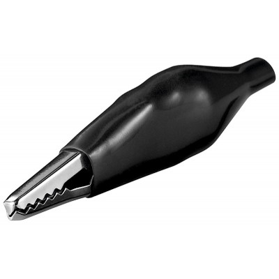 GOOBAY Σετ κροκοδειλάκια 11490, 48mm, μαύρο, 10τμχ GOOBAY Σετ κροκοδειλάκια 11490, 48mm, μαύρο, 10τμχ