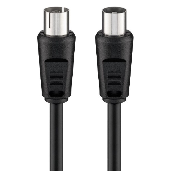 GOOBAY καλώδιο κεραίας αρσενικό σε θηλυκό 11564, <70dB, CCS, 10m, μαύρο GOOBAY καλώδιο κεραίας αρσενικό σε θηλυκό 11564, <70dB, CCS, 10m, μαύρο