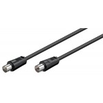 GOOBAY καλώδιο κεραίας αρσενικό σε θηλυκό 11564, <70dB, CCS, 10m, μαύρο GOOBAY καλώδιο κεραίας αρσενικό σε θηλυκό 11564, <70dB, CCS, 10m, μαύρο