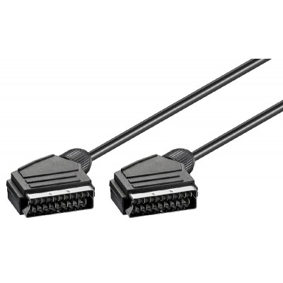 GOOBAY καλώδιο Scart 21pin σε Scart 21pin 11702, 1.5m, μαύρο GOOBAY καλώδιο Scart 21pin σε Scart 21pin 11702, 1.5m, μαύρο