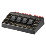 GOOBAY switch 4 σετ ηχείων 11934, έως 200W, μαύρο GOOBAY switch 4 σετ ηχείων 11934, έως 200W, μαύρο