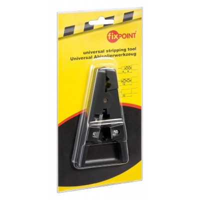 FIXPOINT απογυμνωτής καλωδίων 11945, 3.2–9.5 mm, 4 λεπίδες, μαύρος FIXPOINT απογυμνωτής καλωδίων 11945, 3.2–9.5 mm, 4 λεπίδες, μαύρος