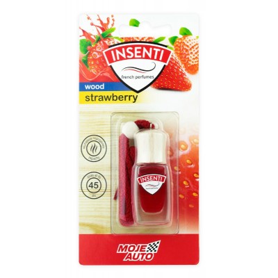 MOJE AUTO υγρό αρωματικό αυτοκινήτου 15-154, φράουλα, κρεμαστό, 8ml MOJE AUTO υγρό αρωματικό αυτοκινήτου 15-154, φράουλα, κρεμαστό, 8ml