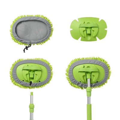 PROPLUS βούρτσα πλυσίματος 150650, τηλεσκοπική έως 1.65m, πράσινη PROPLUS βούρτσα πλυσίματος 150650, τηλεσκοπική έως 1.65m, πράσινη