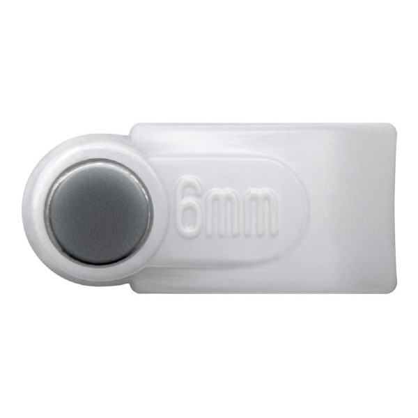GOOBAY ρόκα στήριξης καλωδίων 17078, 6mm, λευκό, 100τμχ GOOBAY ρόκα στήριξης καλωδίων 17078, 6mm, λευκό, 100τμχ
