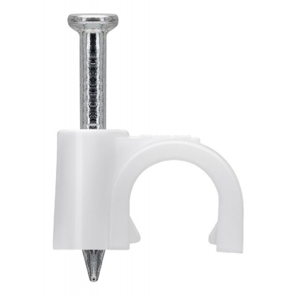 GOOBAY ρόκα στήριξης καλωδίων 17078, 6mm, λευκό, 100τμχ GOOBAY ρόκα στήριξης καλωδίων 17078, 6mm, λευκό, 100τμχ