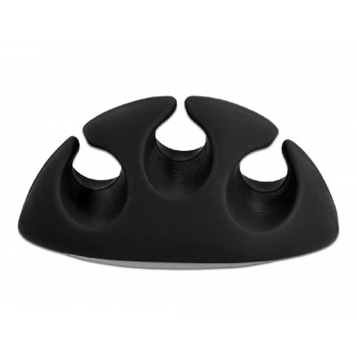 DELOCK οργανωτής καλωδίων 18346, 3 θέσεις, Φ5mm, μαύρο-άσπρο, 6τμχ DELOCK οργανωτής καλωδίων 18346, 3 θέσεις, Φ5mm, μαύρο-άσπρο, 6τμχ