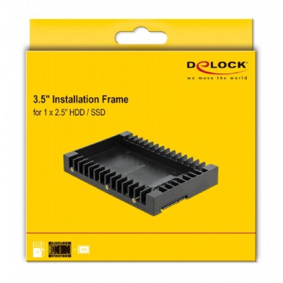 DELOCK tray μετατροπής από 3.5 DELOCK tray μετατροπής από 3.5