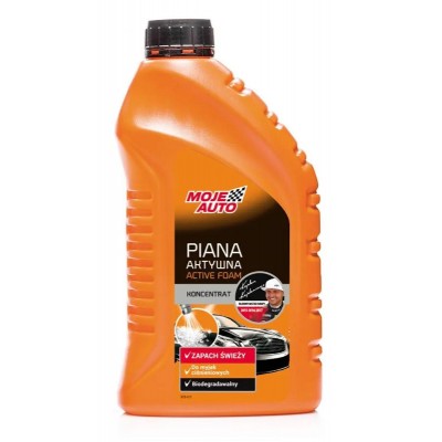 MOJE AUTO ενεργός αφρός καθαρισμού αυτοκινήτου 19-554, 1L MOJE AUTO ενεργός αφρός καθαρισμού αυτοκινήτου 19-554, 1L