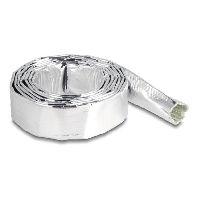 DELOCK περίβλημα μόνωσης καλωδίων 19004, αλουμινίου, 20mm x 2m, ασημί DELOCK περίβλημα μόνωσης καλωδίων 19004, αλουμινίου, 20mm x 2m, ασημί