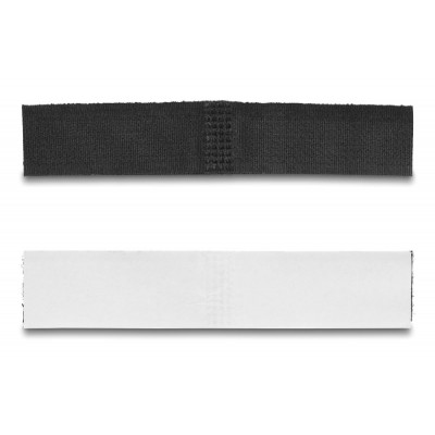 DELOCK αυτοκόλλητα δεματικά καλωδίων 19098, τύπου Velcro, μαύρο, 10τμχ DELOCK αυτοκόλλητα δεματικά καλωδίων 19098, τύπου Velcro, μαύρο, 10τμχ