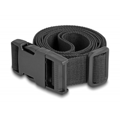 DELOCK ιμάντας αποσκευών 19109, ρυθμιζόμενος, 1.5m, μαύρος, 2τμχ DELOCK ιμάντας αποσκευών 19109, ρυθμιζόμενος, 1.5m, μαύρος, 2τμχ