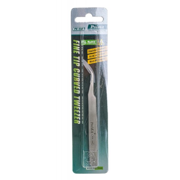 PROSKIT τσιμπίδα 1PK-104T, 120mm, κυρτή, non-magnetic PROSKIT τσιμπίδα 1PK-104T, 120mm, κυρτή, non-magnetic