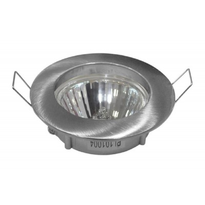 ADELEQ μεταλλικό πλαίσιο spot για G5.3, χωνευτό, 12V, 50W, inox, 2τμχ ADELEQ μεταλλικό πλαίσιο spot για G5.3, χωνευτό, 12V, 50W, inox, 2τμχ