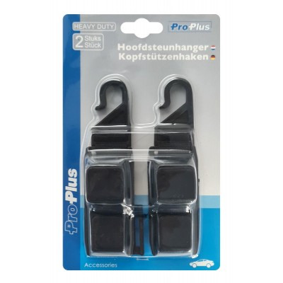PROPLUS σετ κρεμάστρες αυτοκινήτου 240172V01 για προσκέφαλο, 2τμχ PROPLUS σετ κρεμάστρες αυτοκινήτου 240172V01 για προσκέφαλο, 2τμχ