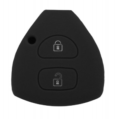 Θήκη κλειδιού για αυτοκίνητα Toyota 3006-02, εύκαμπτη, μαύρη Θήκη κλειδιού για αυτοκίνητα Toyota 3006-02, εύκαμπτη, μαύρη
