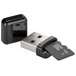 GOOBAY card reader 38656 για micro SD κάρτα μνήμης, 480 Mbps, μαύρο GOOBAY card reader 38656 για micro SD κάρτα μνήμης, 480 Mbps, μαύρο