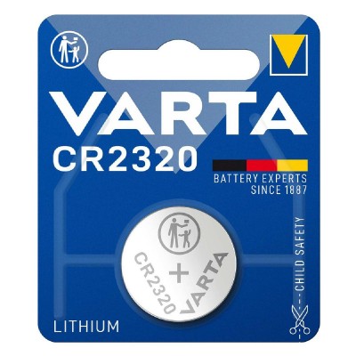 VARTA μπαταρία λιθίου, CR2320, 3V, 1τμχ VARTA μπαταρία λιθίου, CR2320, 3V, 1τμχ