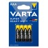 VARTA μπαταρίες Zinc Carbon Super Heavy Duty, AAA/R03, 1.5V, 4τμχ