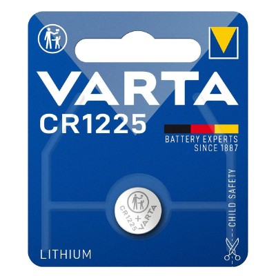 VARTA μπαταρία λιθίου, CR1225, 3V, 1τμχ VARTA μπαταρία λιθίου, CR1225, 3V, 1τμχ
