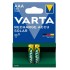 VARTA επαναφορτιζόμενες μπαταρίες λιθίου Solar, AAA, 550mAh, 1.2V, 2τμχ