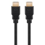 GOOBAY καλώδιο HDMI 2.1 με Ethernet 41084, ARC, 30AWG, 8K, 2m, μαύρο