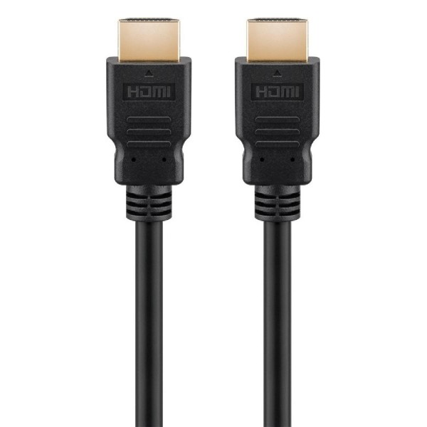 GOOBAY καλώδιο HDMI 2.1 με Ethernet 41084, ARC, 30AWG, 8K, 2m, μαύρο