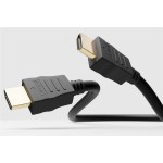 GOOBAY καλώδιο HDMI 2.1 με Ethernet 41084, ARC, 30AWG, 8K, 2m, μαύρο