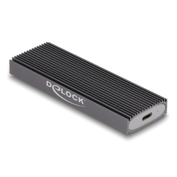 DELOCK θήκη για M.2 NVMe PCIe/SATA SSD 42019, tool free, 10Gbps, μαύρη DELOCK θήκη για M.2 NVMe PCIe/SATA SSD 42019, tool free, 10Gbps, μαύρη